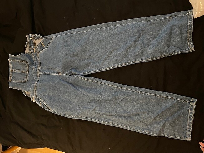 38 Beden mavi Renk tulum jean