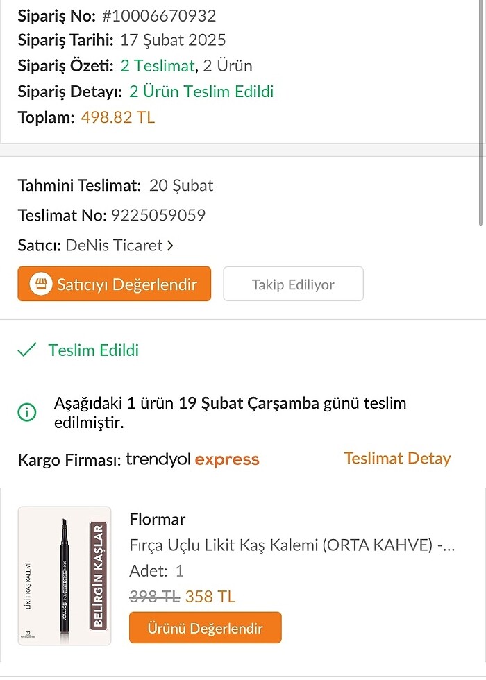 flormar kaş kalem - Görsel 2