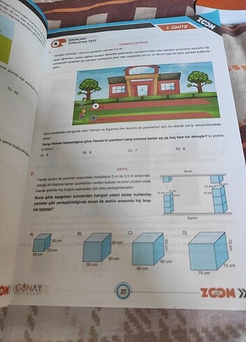 8. Sınıf matematik zoom serisi