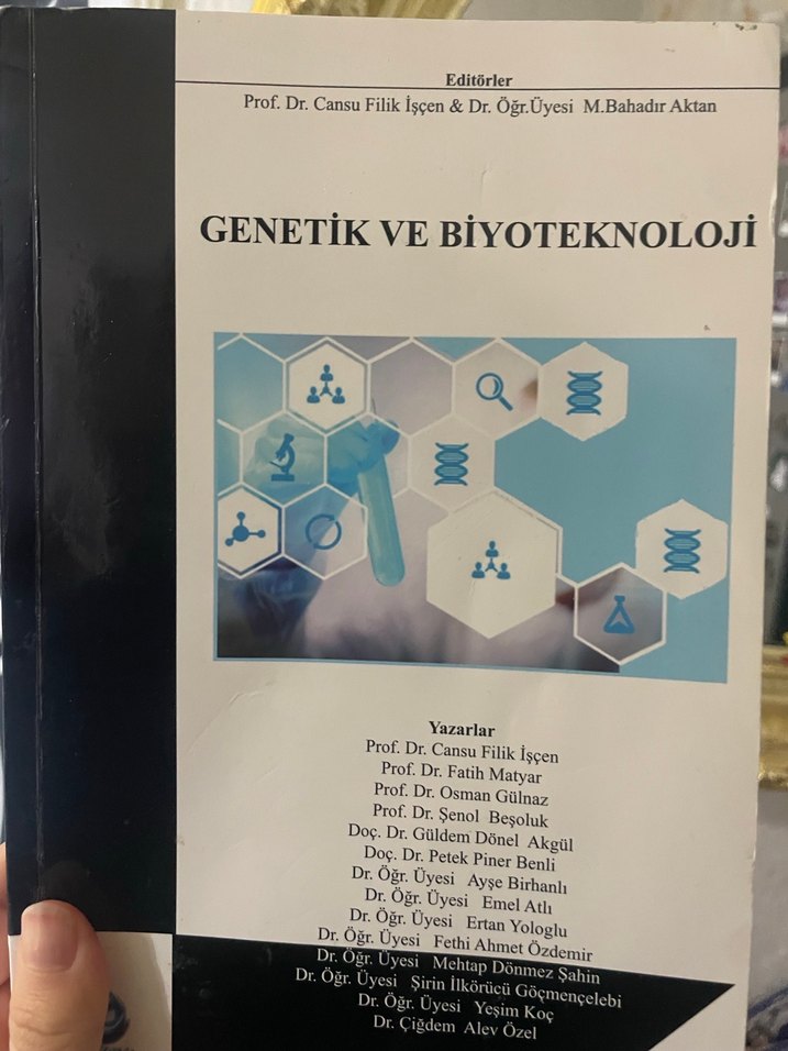 Genetik ve Biyoteknoloji Kitabı - Görsel 2