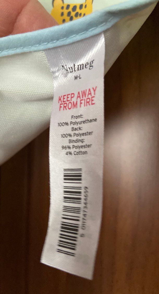 Uzun Kollu Renkli Desenli Bebek Önlüğü - Görsel 3