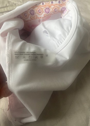 Dantel Detaylı Pembe Bohem Mayo - Görsel 8