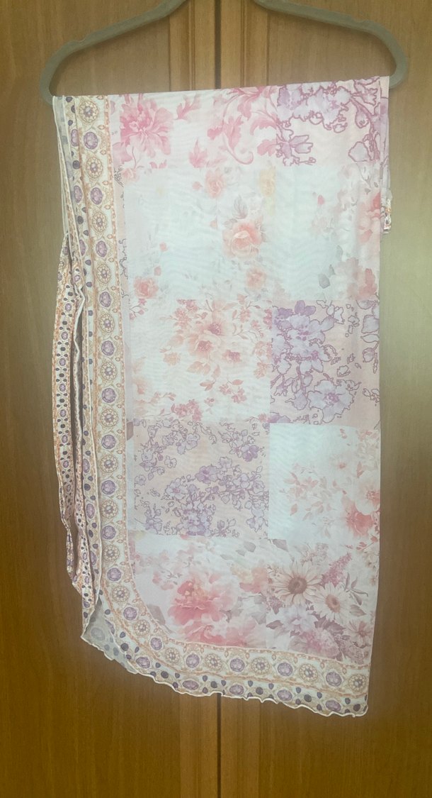 Dantel Detaylı Pembe Bohem Mayo - Görsel 4