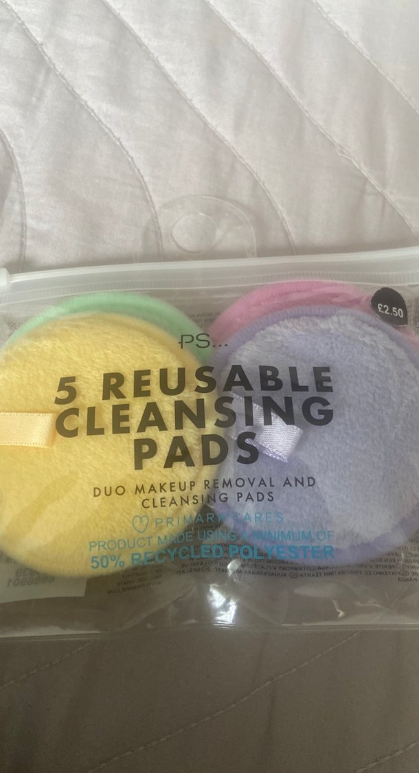 4 lüÇok Renkli Yeniden Kullanılabilir Makyaj Temizleme Pedi - Görsel 3