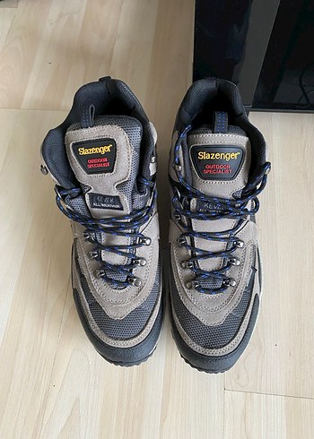 Gri Outdoor Erkek Ayakkabı Velcro Bağcıklı - Görsel 8