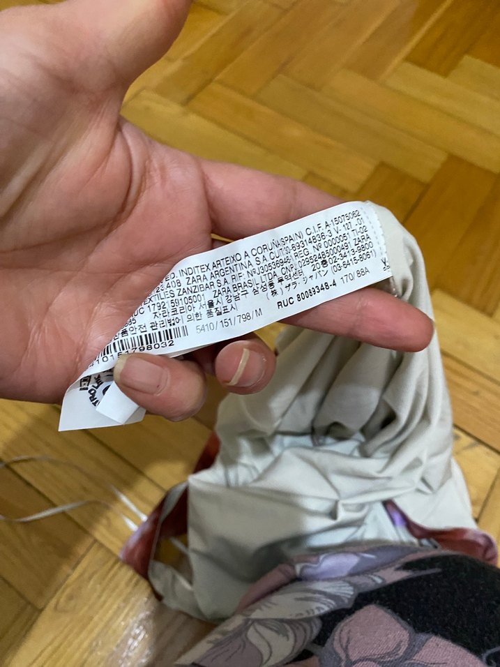 Kadın Kahverengi Batik Desenli Drapeli Mayo - Görsel 3