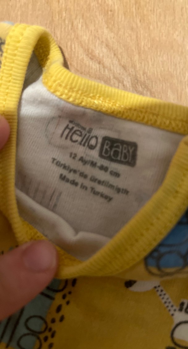 Erkek bebek body - Görsel 3