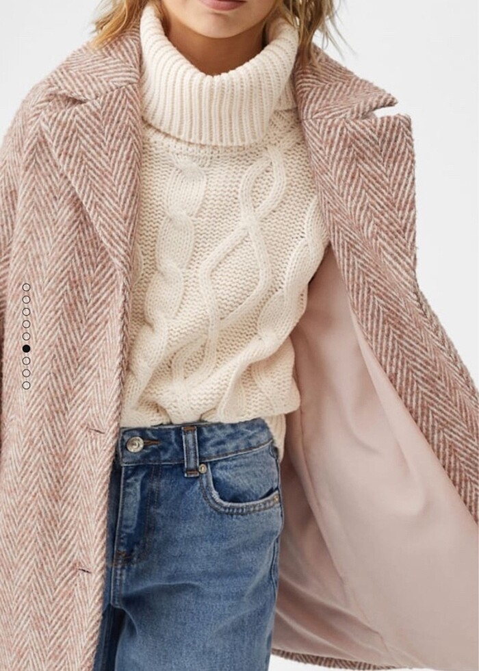 Mango kız çocuk kaban - Görsel 3