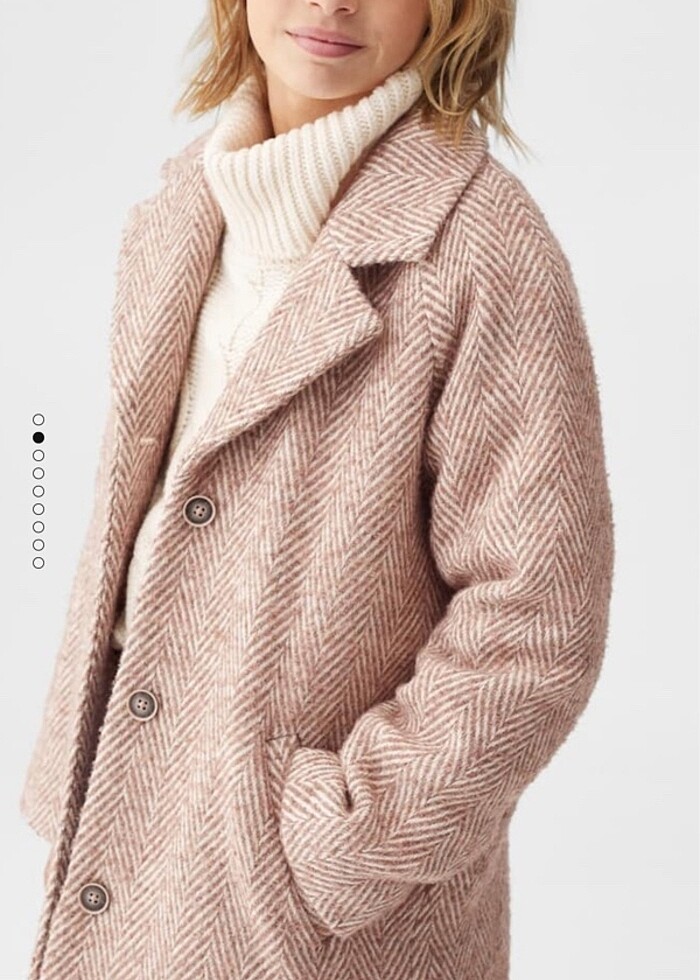 Mango kız çocuk kaban - Görsel 5