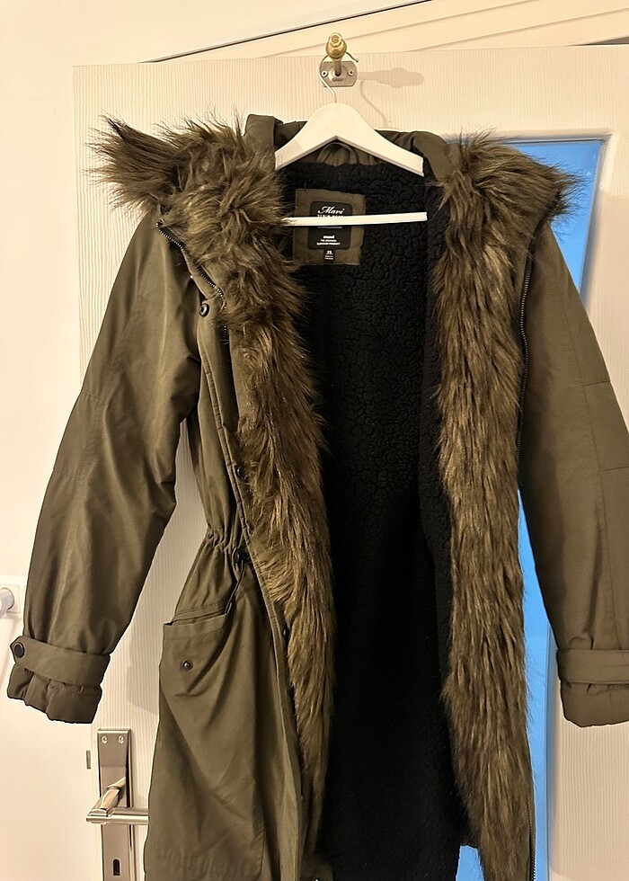 Mavi haki parka - Görsel 5