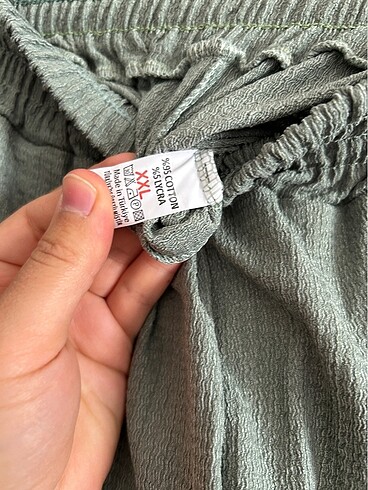 xxl Beden yeşil Renk Kadın pantolon