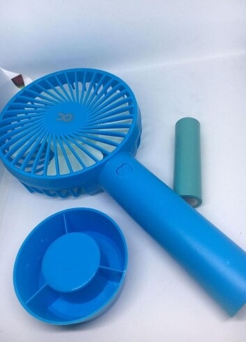 Mavi Renk Mini El Fanı