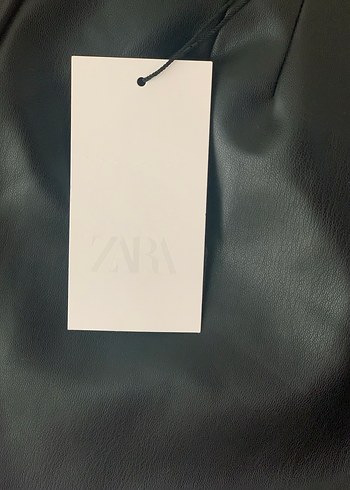 Zara deri şort S beden(Etiketli) - Görsel 7