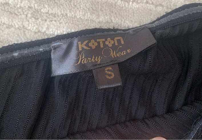 s Beden siyah Renk Koton tek kol bluz