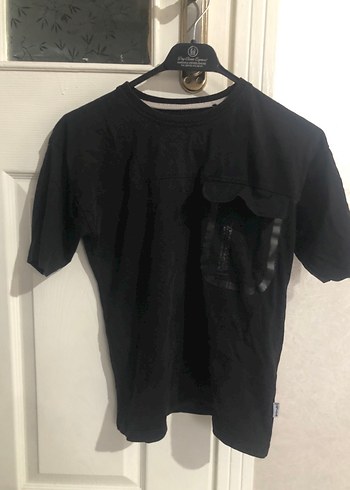 Erkek Siyah kısa kollu tişört - Görsel 2