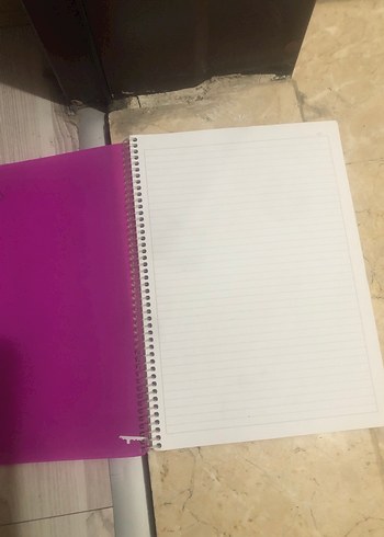 Parlak Pembe Spiralli Defter - Görsel 3
