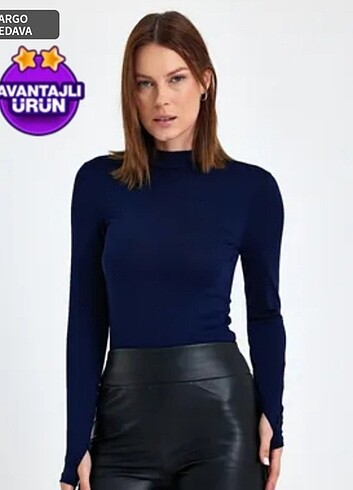 Lacivert Body likralı