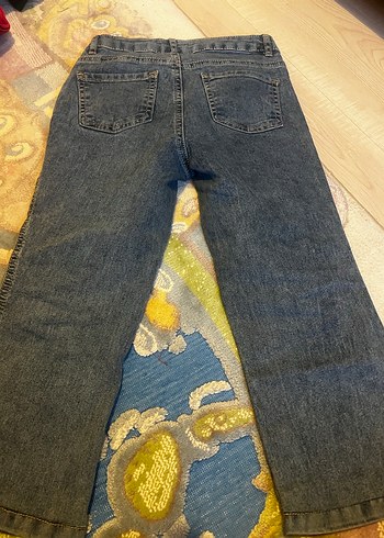 Kız çocuk Normal Kesim Kot Pantolon - Görsel 4