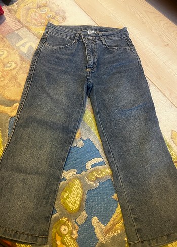 Kız çocuk Normal Kesim Kot Pantolon - Görsel 2