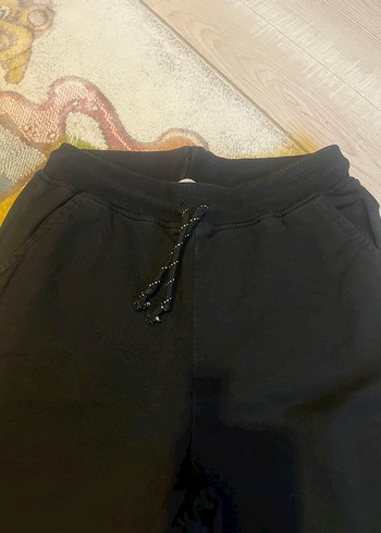 Erkek  çocuk Siyah Baskılı Eşofman Altı - Görsel 2