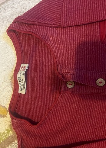 Erkek çocuk Bordo tshirt - Görsel 2