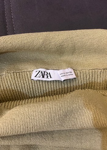 Sarı Triko Boğazlı İnce Kadın Kazak - Görsel 5