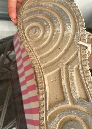 Bej Kadın Platform Spor Ayakkabı - Görsel 6