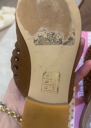 Dantel Detaylı Kahverengi Dolgu Topuklu Kadın Terlik - Görsel 3