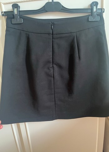 Siyah Mini Ofis Eteği - Görsel 6