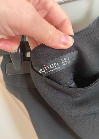 Siyah Mini Ofis Eteği - Görsel 5