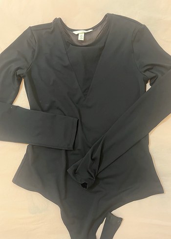 Siyah V Yakalı Kadın Bluz - Görsel 5