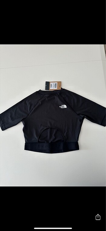 The North face siyah crop