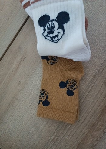 Disney Baby Erkek Çocuk Baskılı Çorap 3'lü - Görsel 4