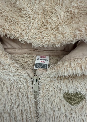 LC Waikiki LCW Kapüşonlu Kız bebek ceket