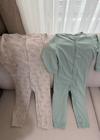 18-24 Ay Beden H&M Erkek Çocuk Fermuarlı tulum