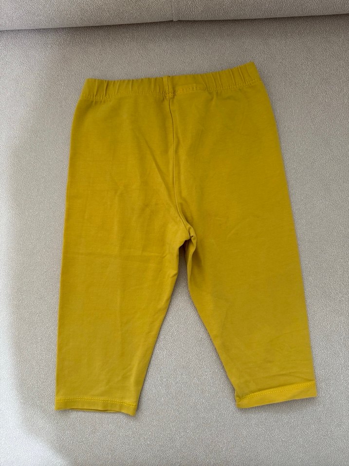 LCW Sarı Kız Çocuk dizaltı Tayt - Görsel 2