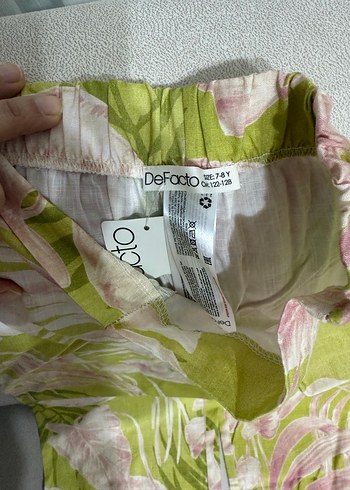 Defacto Kız çocuk Pantolon - Görsel 2