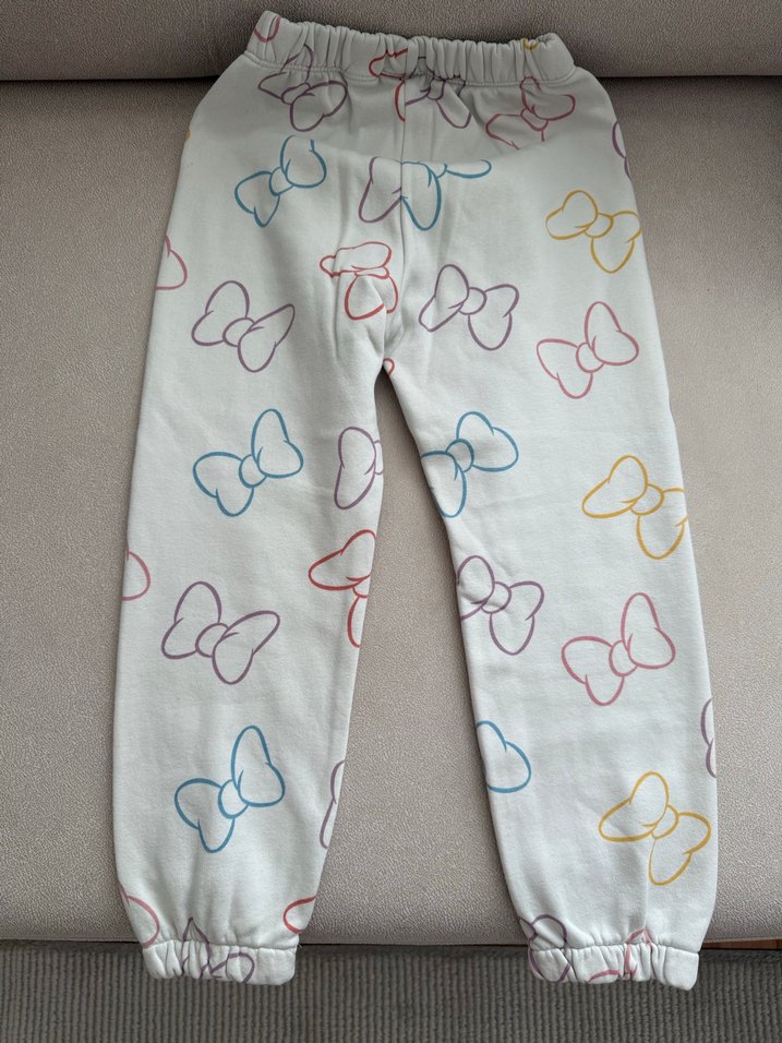 LCW Beyaz Baskılı Kız Çocuk Eşofman Altı - Görsel 2