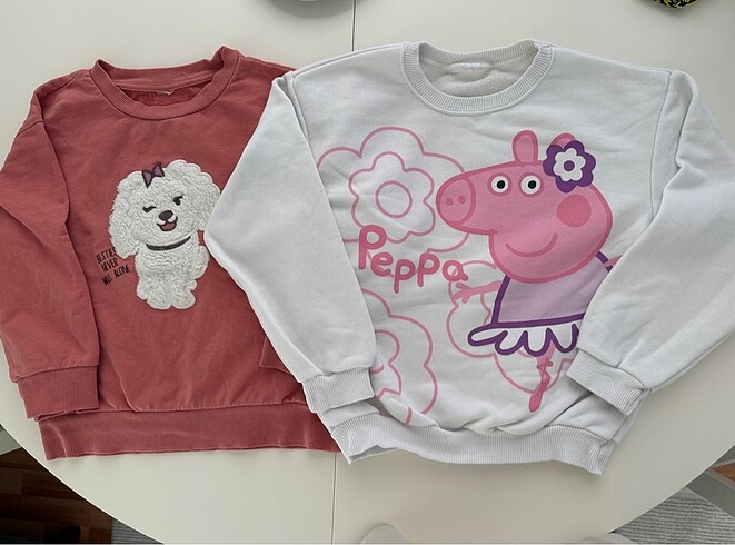 Kız çocuk sweetshirt 2?li