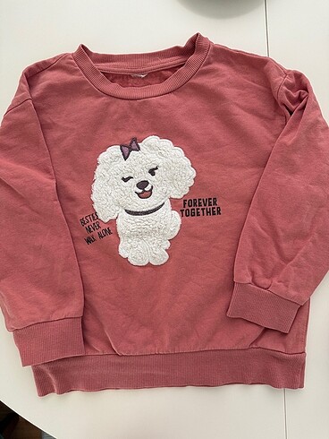 4 Yaş Beden Kız çocuk sweetshirt 2?li