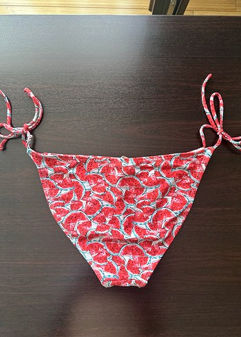 38 Beden Karpuz Desenli Bikini Altı