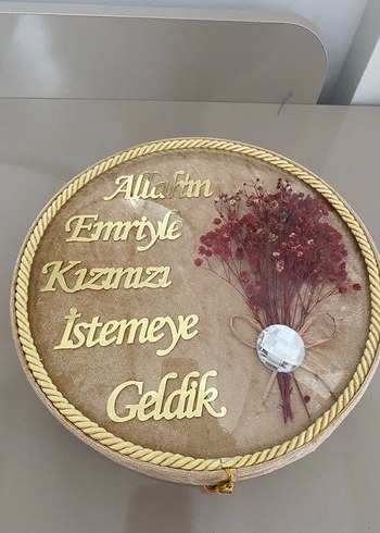 İSTEME SÖZ NİŞAN KUTUSU ÇİKOLATA HEDİYELİK KUTUSU - Görsel 2