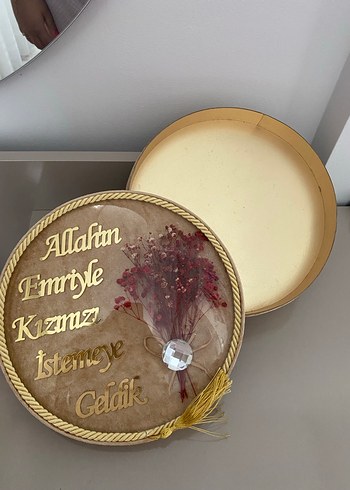 İSTEME SÖZ NİŞAN KUTUSU ÇİKOLATA HEDİYELİK KUTUSU - Görsel 3