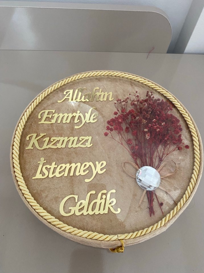 İSTEME SÖZ NİŞAN KUTUSU ÇİKOLATA HEDİYELİK KUTUSU - Görsel 2