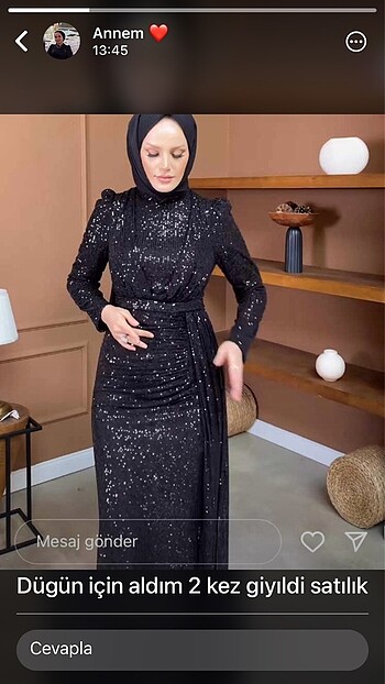 Tesettür Abiye Elbise