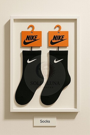 Nike 6 ÇİFT UNİSEX NİKE SOKET ÇORAP