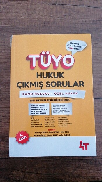 Tüyo Hukuk Çıkmış Sorular