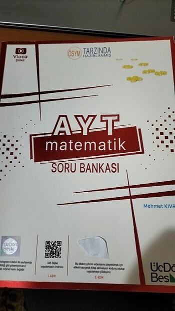 Üçdörtbeş Ayt Matematik Soru Bankası