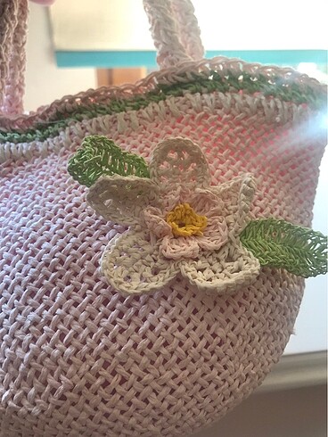 Accessorize Kız çocuk Örgü kol çantası