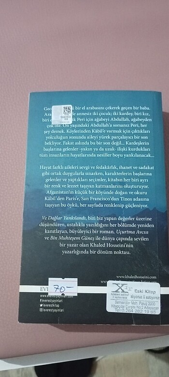  Ve Dağlar Yankılandı Khaled Hosseini